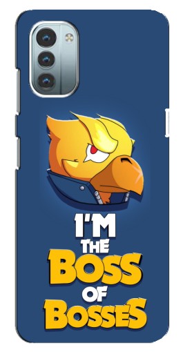 Чехол с принтом "Gold Boss" для Nokia G21