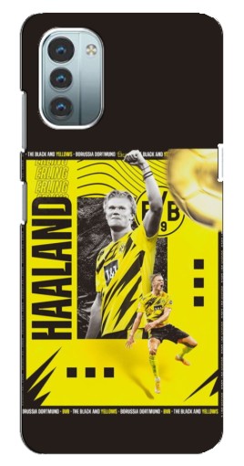 Чехол с печатью "Golden Haaland" для Nokia G21
