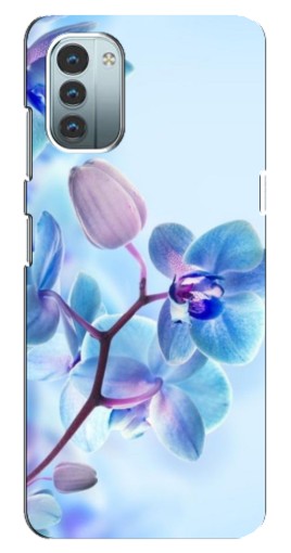 Чехол с принтом "Голубые орхидеи" для Nokia G21