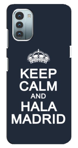 Чехол с картинкой "Hala Madrid" для Nokia G21