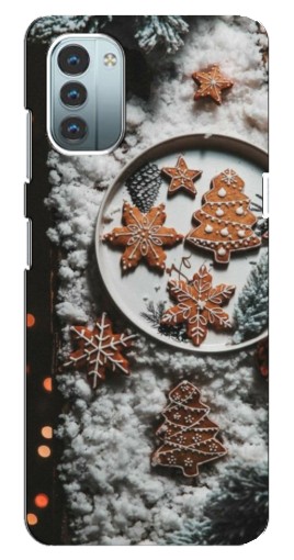 Чехол с принтом "Имбирные пряники" для Nokia G21