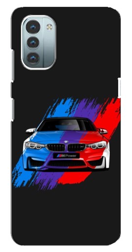 Чехол с картинкой "Красочный BMW" для Nokia G21