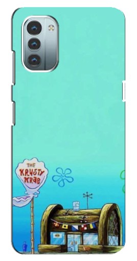 Силиконовый чехол с изображением "Krusty Krab" для Nokia G21