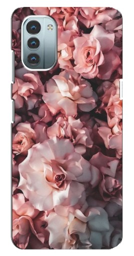 Силиконовый чехол с изображением "Куст роз" для Nokia G21