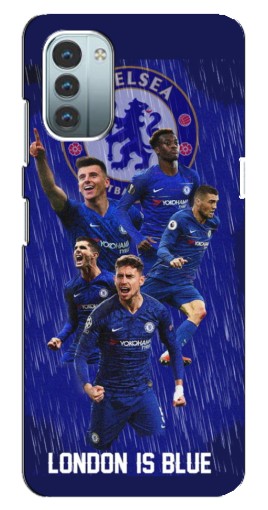 Силиконовый чехол с изображением "London is Blue" для Nokia G21
