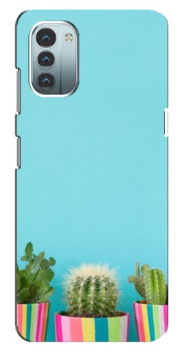 Чехол с принтом "Маленькие кактусы" для Nokia G21