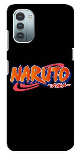 Силиконовый чехол с изображением "Надпись Naruto" для Nokia G21