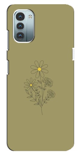 Чехол с принтом "Рисунок ромашка" для Nokia G21