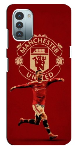 Чехол с печатью "Ronaldo в МЮ" для Nokia G21