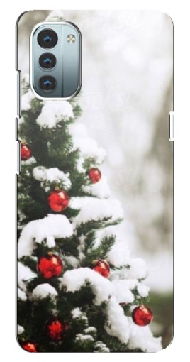 Чехол с принтом "Рождественская елка" для Nokia G21