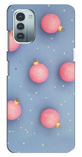 Силиконовый чехол с изображением "Розовые шары" для Nokia G21
