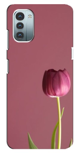 Силиконовый чехол с изображением "Розовый тюльпан" для Nokia G21