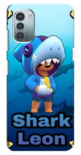 Чехол с печатью "Shark Leon" для Nokia G21