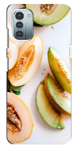 Силиконовый чехол с изображением "Свежие дыньки" для Nokia G21