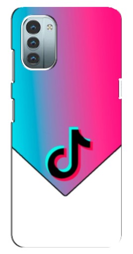 Чехол с картинкой "Tiktok Logo" для Nokia G21