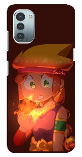 Чехол с принтом "Удивлённая Амбер" для Nokia G21
