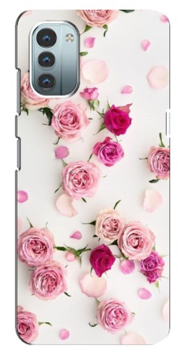 Чехол с принтом "Яркие розы" для Nokia G21