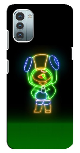 Чехол с печатью "Яркий Леон" для Nokia G21
