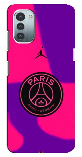 Чехол с принтом "Яркий лого PSG" для Nokia G21