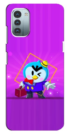 Чехол с принтом "Яркий пингвин" для Nokia G21