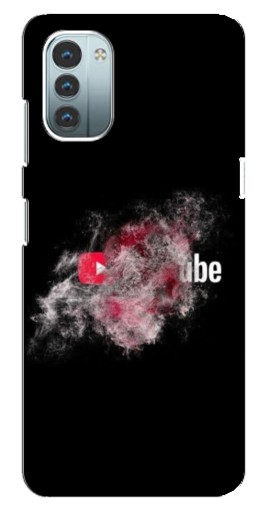 Чехол с принтом "Яркий Ютуб" для Nokia G21