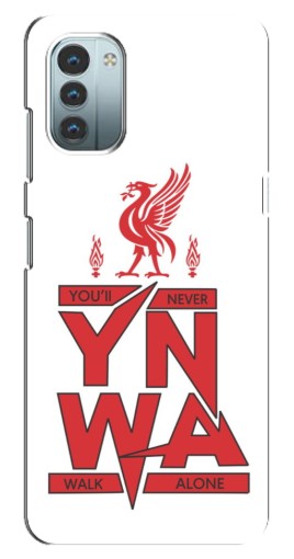 Силиконовый чехол с изображением "YNWA" для Nokia G21