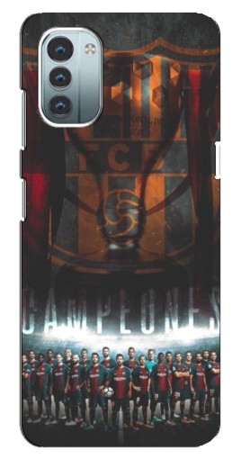 Чехол с картинкой "FCB Campeones" для Nokia G11