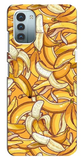 Чехол с печатью "Фон бананов" для Nokia G11