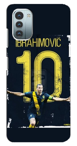 Силиконовый чехол с изображением "Ибрагимович 10" для Nokia G11