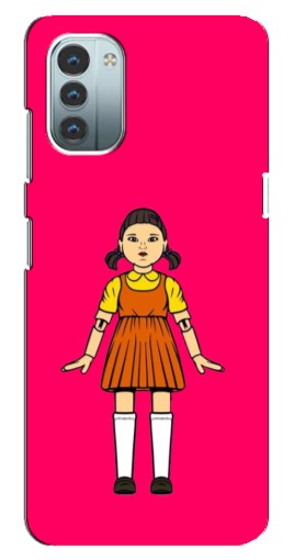 Чехол с картинкой "Кукла" для Nokia G11