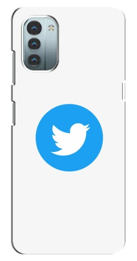 Чехол с принтом "Лого Твиттера" для Nokia G11
