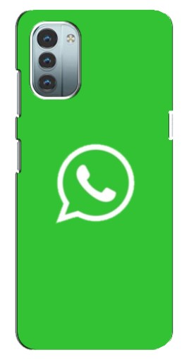 Чехол с принтом "Лого Вацап" для Nokia G11