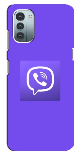 Чехол с принтом "Лого Viber" для Nokia G11