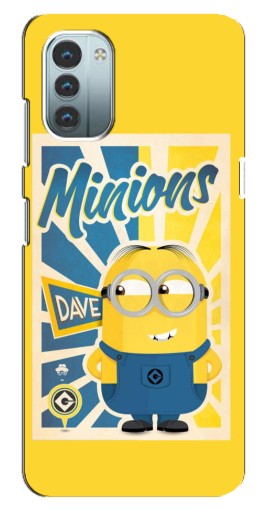 Чехол с картинкой "Minions" для Nokia G11
