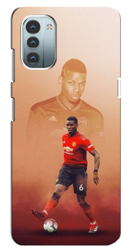 Чехол с печатью "Pogba с Манчестера" для Nokia G11