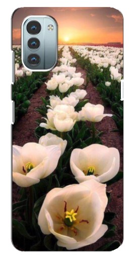 Чехол с принтом "Поле тульпанов " для Nokia G11