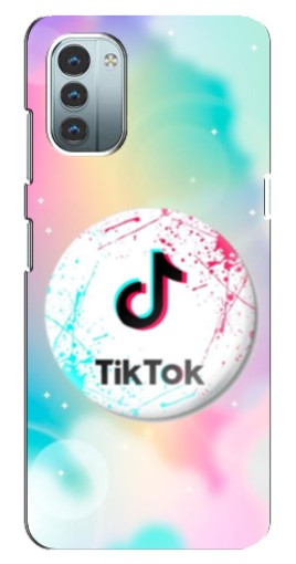 Чехол с картинкой "TikTok принт" для Nokia G11