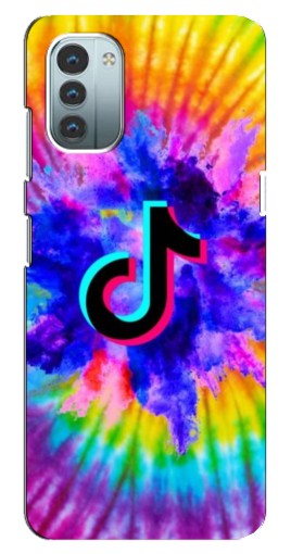 Чехол с картинкой "TikTok в красках" для Nokia G11