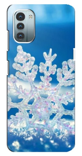 Чехол с принтом "Яркая снежинка" для Nokia G11
