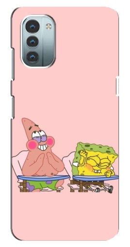 Чехол с принтом "За партой" для Nokia G11
