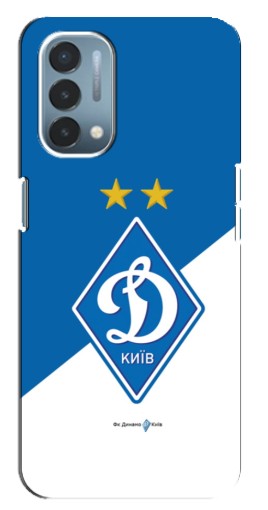 Чехол с картинкой "Бело-синий Динамо" для OnePlus Nord N200 5G (DE211)
