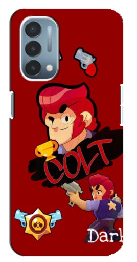 Силиконовый чехол с изображением "Dark Colt" для OnePlus Nord N200 5G (DE211)