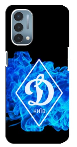 Силиконовый чехол с изображением "Эмблема Динамо Киев" для OnePlus Nord N200 5G (DE211)