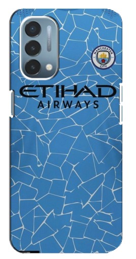 Чехол с принтом "Форма Манчестер Сити" для OnePlus Nord N200 5G (DE211)