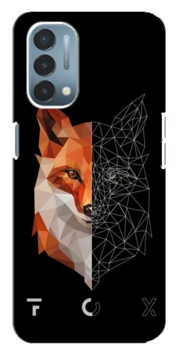 Чехол с принтом "Fox" для OnePlus Nord N200 5G (DE211)