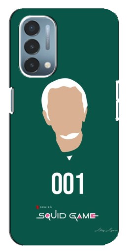 Силиконовый чехол с изображением "Игрок 001" для OnePlus Nord N200 5G (DE211)
