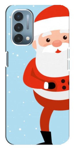 Чехол с принтом "Крутой Дед Мороз" для OnePlus Nord N200 5G (DE211)