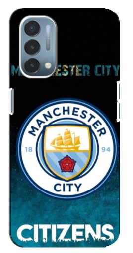 Силиконовый чехол с изображением "Man City Zens" для OnePlus Nord N200 5G (DE211)