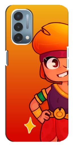 Чехол с печатью "Мультяшная Амбер" для OnePlus Nord N200 5G (DE211)