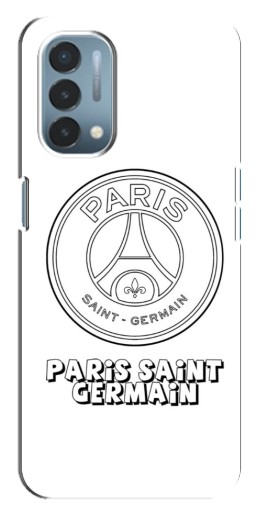 Чехол с картинкой "PSG логотип" для OnePlus Nord N200 5G (DE211)